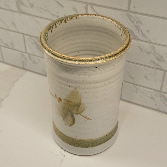 Phil Yordy Pottery Utensil Vase - Picture 2 of 7